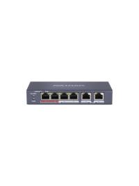Hikvision DS-3E0106P-E-M 6 Port 10-100 Yönetilemez 4xpoe Switch